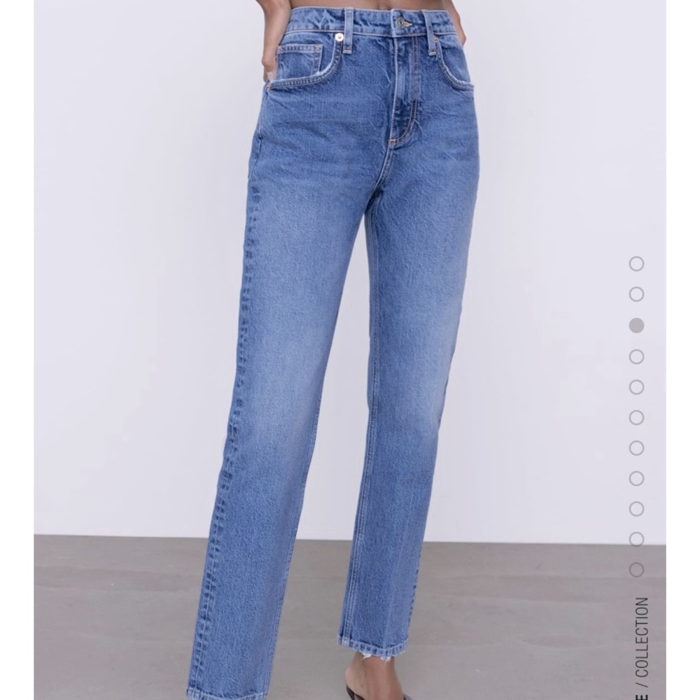 Zara straight leg jeans